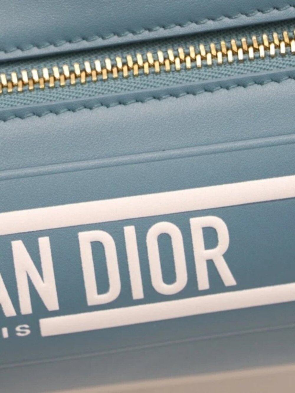 Christian Dior Calfskin Small Dior Vibe Bowling Bag - Turquoise - Picture 5 of 14